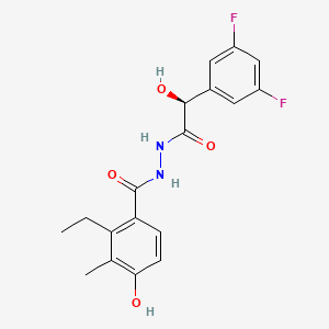 Chemical structure of EMD638683 S-Form