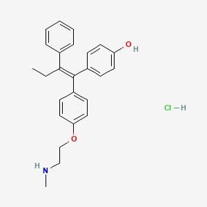 Chemical structure of Endoxifen E-isomer hydrochloride