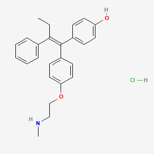 Chemical structure of Endoxifen hydrochloride