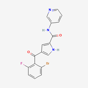 Chemical structure of ERK5-IN-2