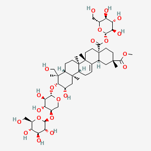 Chemical structure of Esculentoside H