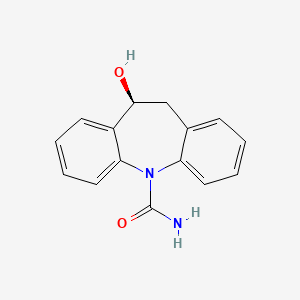 Chemical structure of Eslicarbazepine