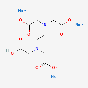 Chemical structure of Edetate Trisodium