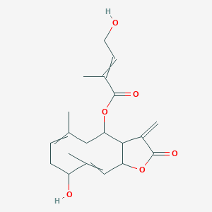 Chemical structure of Eupalinolide K