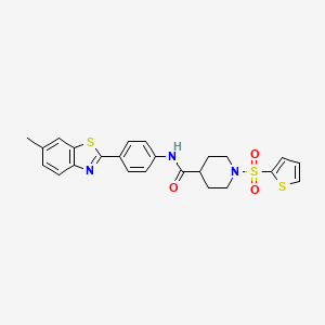 Chemical structure of FAAH inhibitor 1