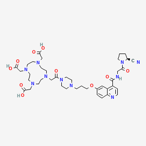 Chemical structure of FAPI-2