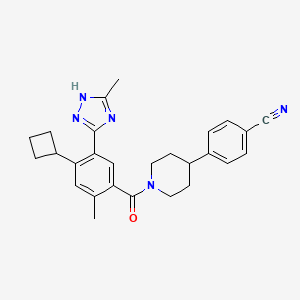 Chemical structure of FASN-IN-2