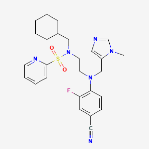 Chemical structure of FGTI-2734