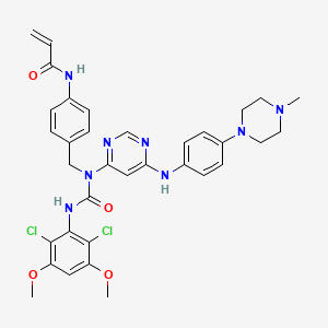 Chemical structure of FIIN-3