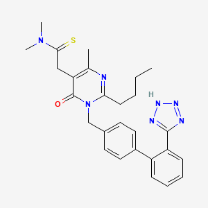 Chemical structure of Fimasartan
