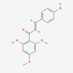 Chemical structure of Flavokawain C