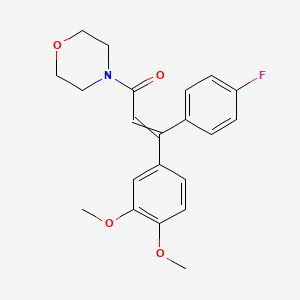 Chemical structure of Flumorph