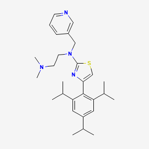 Chemical structure of Foropafant