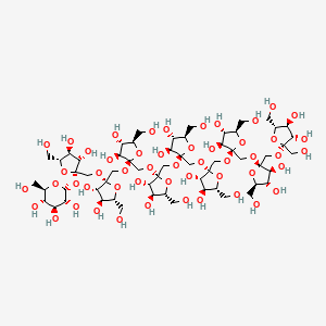Chemical structure of Fructo-oligosaccharide DP10/GF9