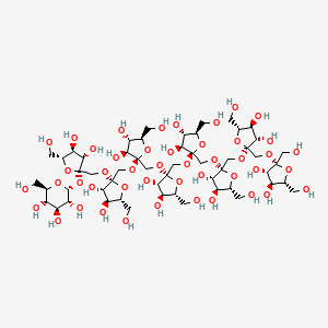 Chemical structure of Fructo-oligosaccharide DP9/GF8