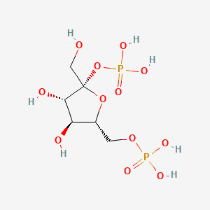 Chemical structure of Fructose 2,6-biphosphate