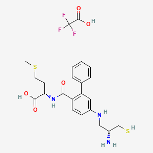 Chemical structure of FTI 276 TFA