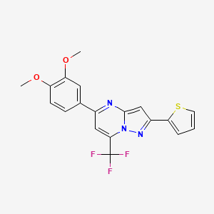 Chemical structure of FUBP1-IN-1