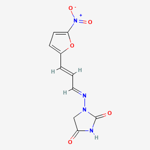 Chemical structure of Furagin