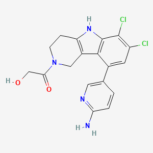 Chemical structure of G150