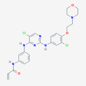 Chemical structure of G-5555 hydrochloride
