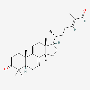 Chemical structure of Ganoderal A