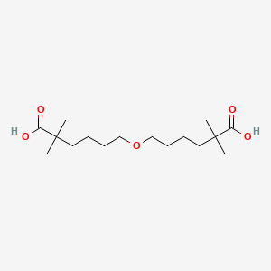 Chemical structure of Gemcabene