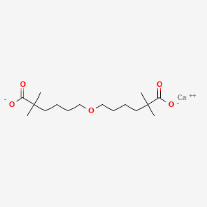 Chemical structure of Gemcabene calcium