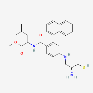 Chemical structure of GGTI298