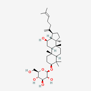 Chemical structure of Ginsenoside Rk2