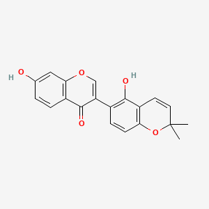 Chemical structure of Glabrone