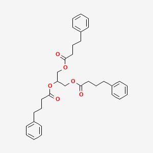 Chemical structure of Glycerol phenylbutyrate