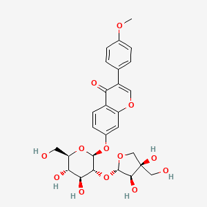 Chemical structure of Glycyroside