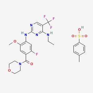 Chemical structure of GNE-7915 tosylate