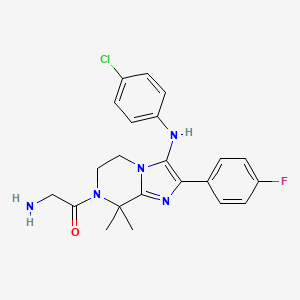 Chemical structure of GNF179