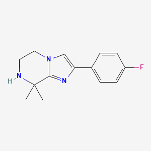 Chemical structure of GNF179 Metabolite