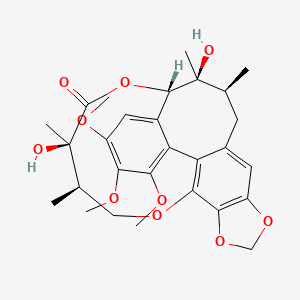 Chemical structure of Gomisin D