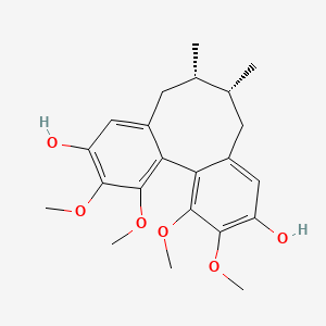 Chemical structure of Gomisin J