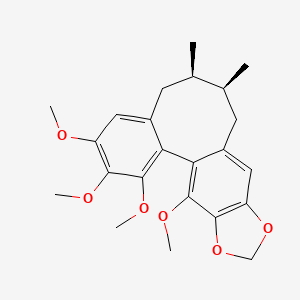 Chemical structure of Gomisin N