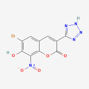 Chemical structure of GPR35 agonist 1