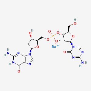 Chemical structure of Guadecitabine sodium