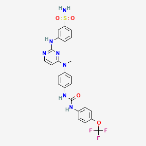 Chemical structure of GW806742X