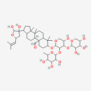 Chemical structure of Gypenoside A