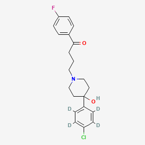 Chemical structure of Haloperidol D4