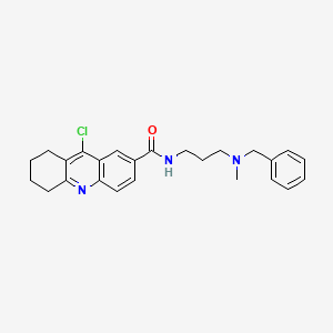 Chemical structure of HBX 19818