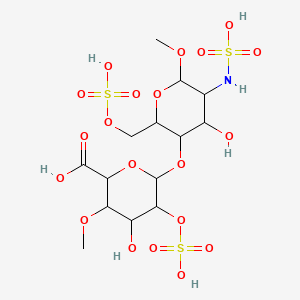 Chemical structure of Heparin Lithium salt