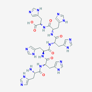 Chemical structure of Hexa-His