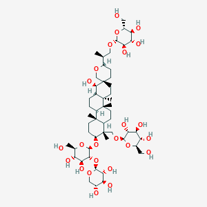 Chemical structure of Hosenkoside M