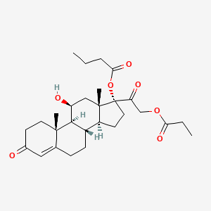 Chemical structure of Hydrocortisone buteprate