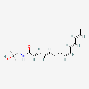 Chemical structure of Hydroxy-γ-sanshool